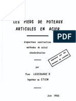 Les Pieds de Poteaux Articules - Lescouarc'h