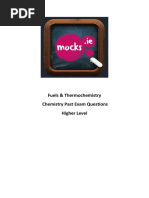 Fuels and Thermo Chemistry