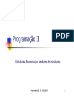 Estruturas, Enumerações e Vectores