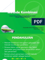 5.penyelesaian Hitung Kuadarat Terkcil Dengan Metode Matriks (Kombinasi)