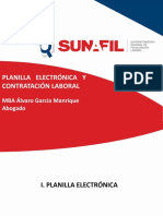 Planilla y Contrato SUNAFIL