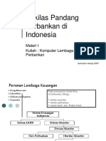 Sekilas Pandang Perbankan Di Indonesia