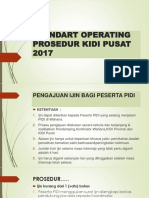 Standart Operating Prosedur Kidi Pusat