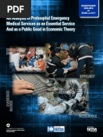 Prehospital EMS Essential Service and Public Good