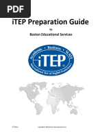 iTEP Preparation Guide 3rd Edition 22JUN12 PDF