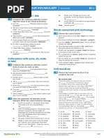 OPT B1plus U01 Vocab Standard