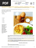 Mini Suflês Ou Omeletes de Forno