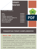 Konsep Terapi Komplementer