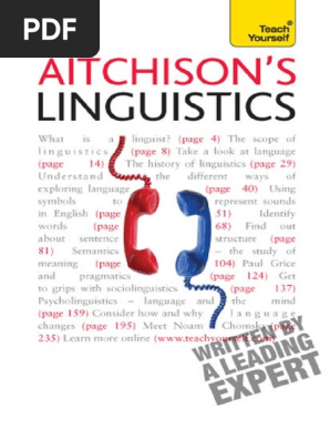 Teach Yourself Jean Atchison 2010 Semantics Linguistics