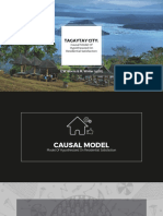 Tagaytay City:: Causal Model of Hypothesized On Residential Satisfaction