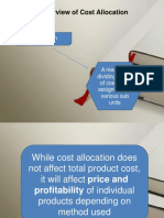 LO 1: An Overview of Cost Allocation