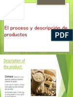 El Proceso y Descripción de Productos