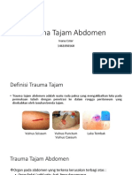 Trauma Tajam Abdomen 