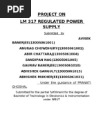 Regulated Power Supply