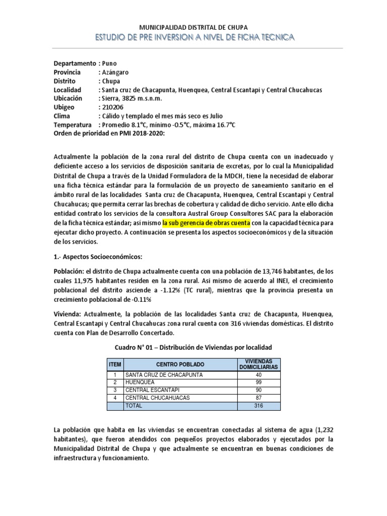 Ficha Tecnica INVIERTE - PE AUSTRAL GROUP CONSULTORES SAC | PDF ...