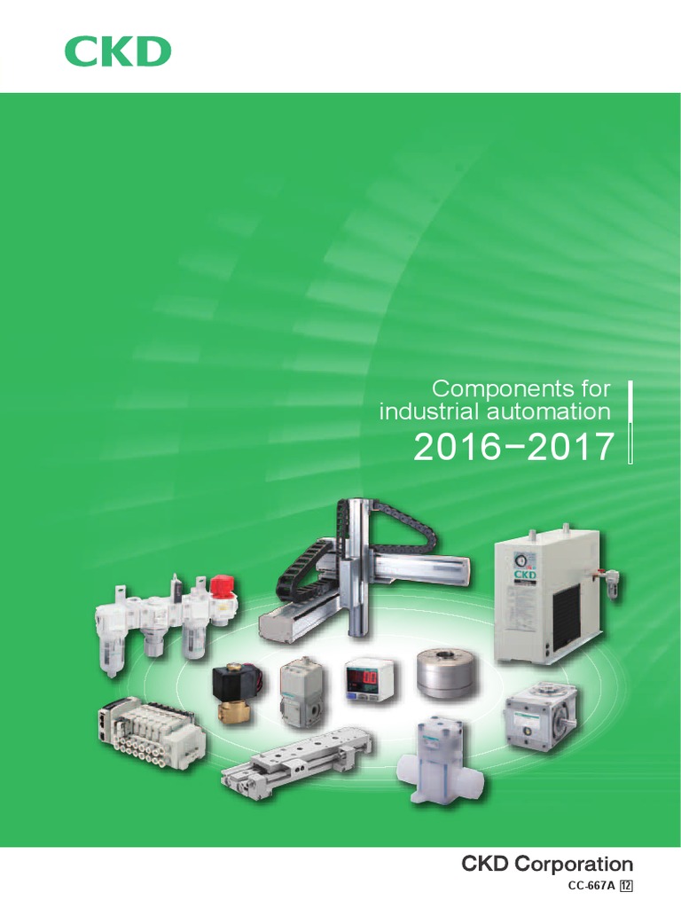 CKD-Components For Industrial Automation | PDF | Valve | Actuator
