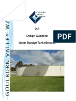 Design Guidelines Water Storage Tank Ground