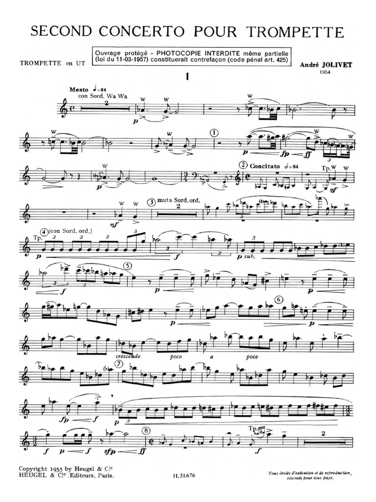 Jolivet Second Concerto Pour Trompette.pdf