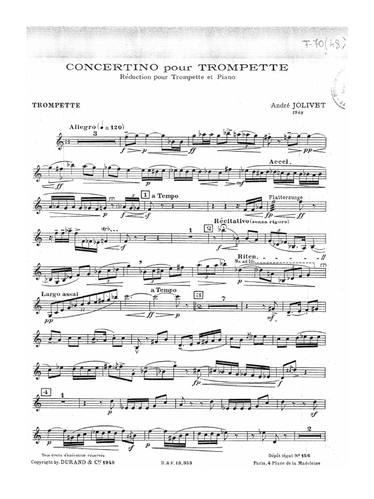 Jolivet Concertino PDF