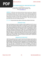 Download FUNCTIONS OF PEER GROUP IN ADOLESCENCE LIFE by UGCJOURNAL PUBLICATION SN366594043 doc pdf
