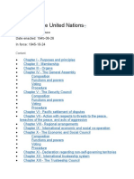 Charter of The United Nations