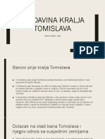 Vladavina Kralja Tomislava