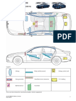 Legend Airbag Body Reinforcement Airbag Control Unit: (C) 2011 BMW AG Munich, Germany Issue 09/2011