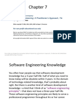 Software Engineering Chapter 7