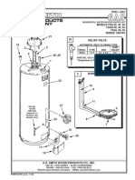 Residential Water Heater Parts List