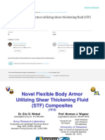 Wetzel, Wagner, Lee - 2003 - Novel Flexible Body Armor Utilizing Shear Thickening Fluid (STF) Composites