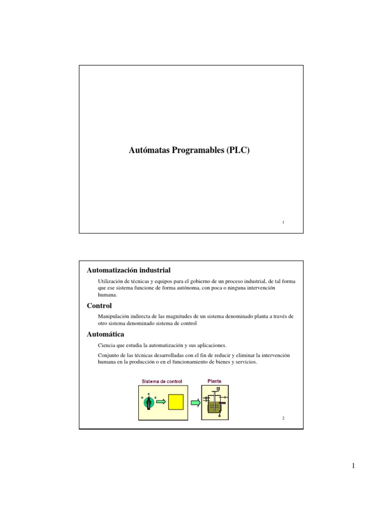 GRAFCET y PLC en Automatización Industrial | PDF | Controlador lógico ...