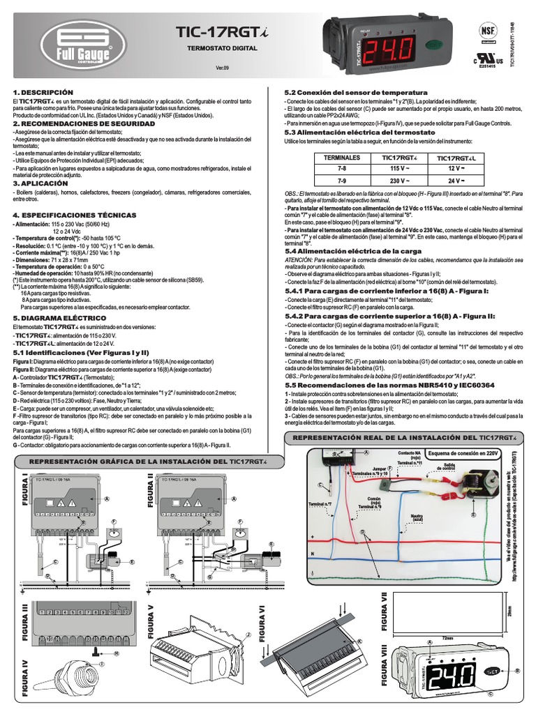 Termostato Fancoil Termostato Mecánico Para Aire Acondicionado