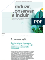 Produzir, Conservar e Incluir - Estratégia de MT Para Mitigar Mudanças Climáticas