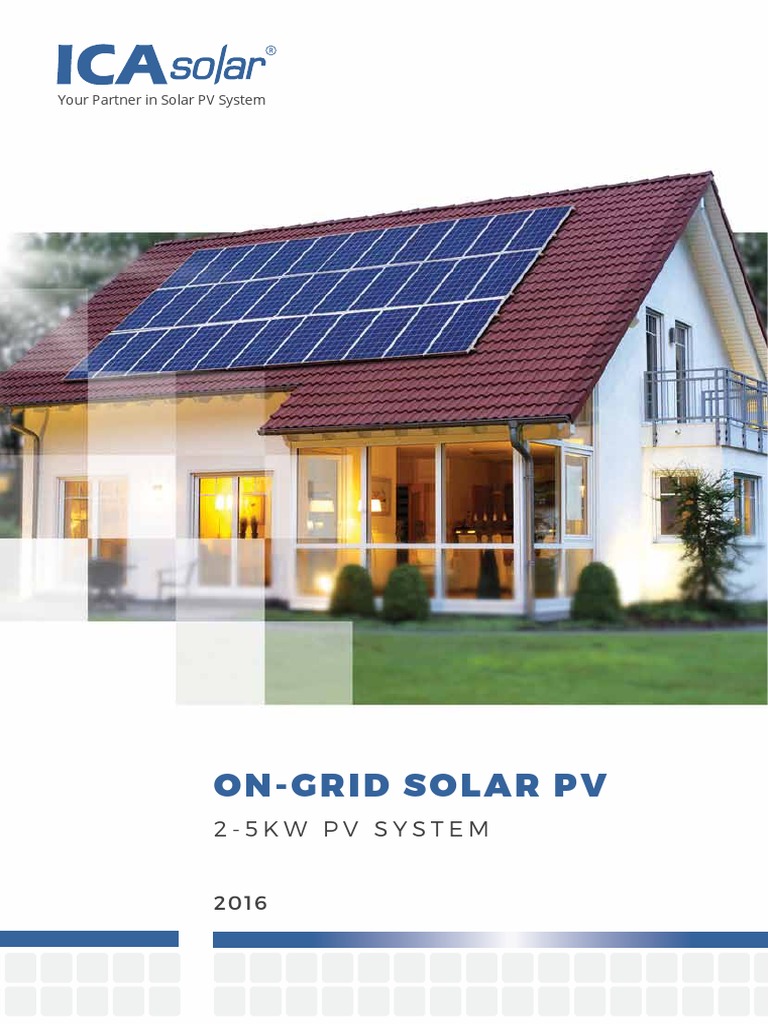 Sales Tool Pv On Grid 2016 Photovoltaic System Solar Panel