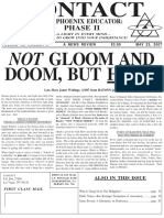 05-23-07 Not Gloom and Doom, But HOPE p.9 70,000 Died On 911