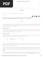 How To Setup An Email Server On CentOS 7