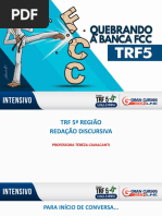 Trf5 Redação Discursiva Tereza Cavalcanti