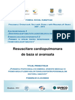 Manual Resuscitare Cardiopulmonara de Baza Si Avansata Diana Cimpoesu, Antoniu Petris