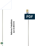 Reforma Trabalhista Lei 13.467-2017