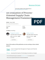 AnEvaluationofProcess OrientedSCMFrameworks Lambertetal JBL2005