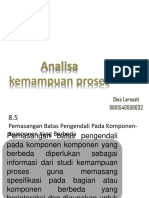 Analisa Kemampuan Proses