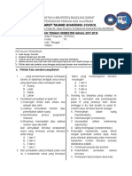 Format Soal PTS Sosial