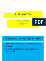 Alat Alat Tik