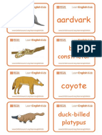 Stories ABC Zoo Flashcards