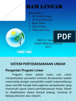 Program Linier (Kelompok 6)