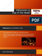 Halloween or Day of The Dead?: A Simple Presentation