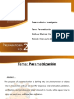 Parametrizacion Investigacion