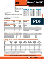 Ramset Anchoring Chemicals Reo502 PDF