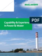 Capability & Experience in Power & Water