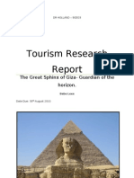 The Sphinx - Tourism Report